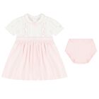 Baby White & Pink Floral Dress Set, 1, hi-res