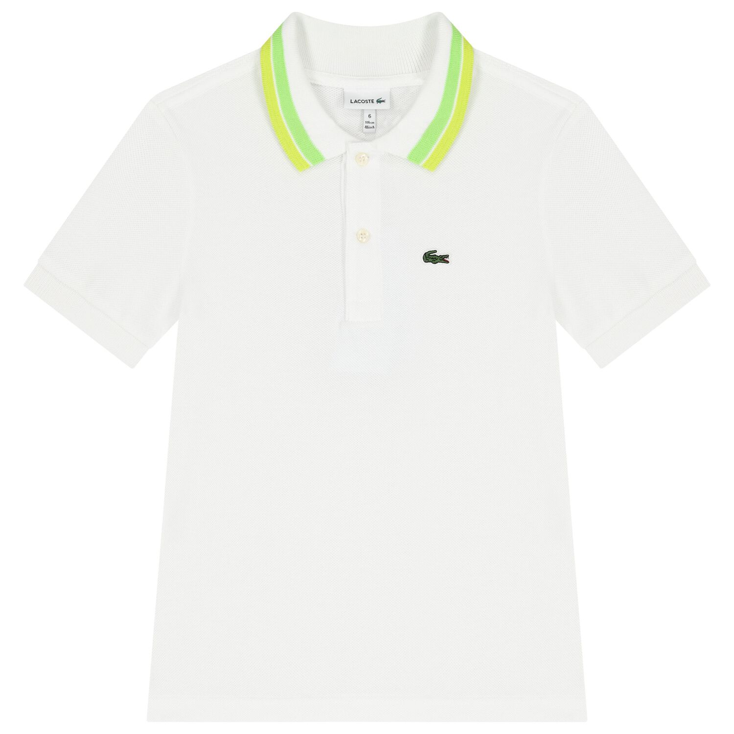 Boys White Logo Polo Shirt, 1, hi-res image number null