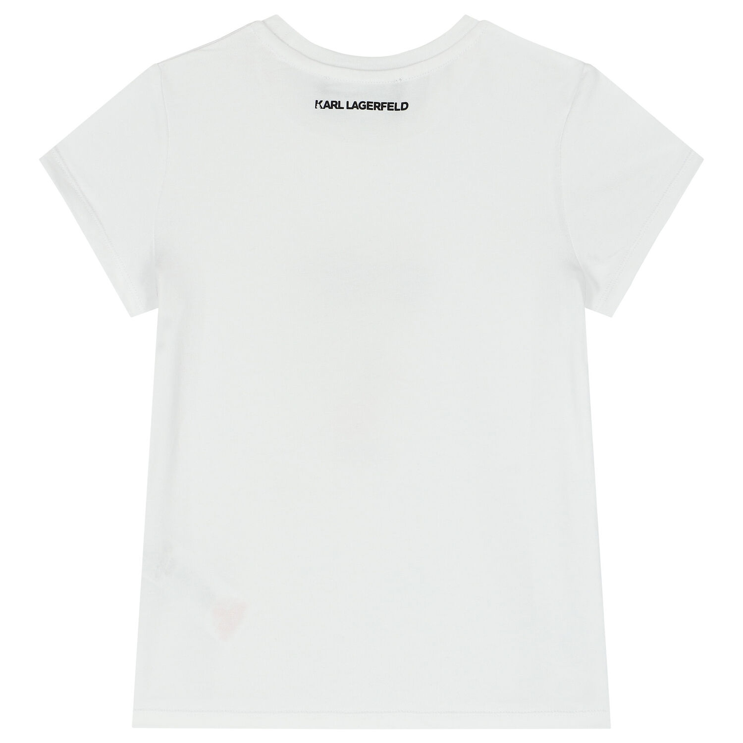 Girls White Choupette T-Shirt, 1, hi-res