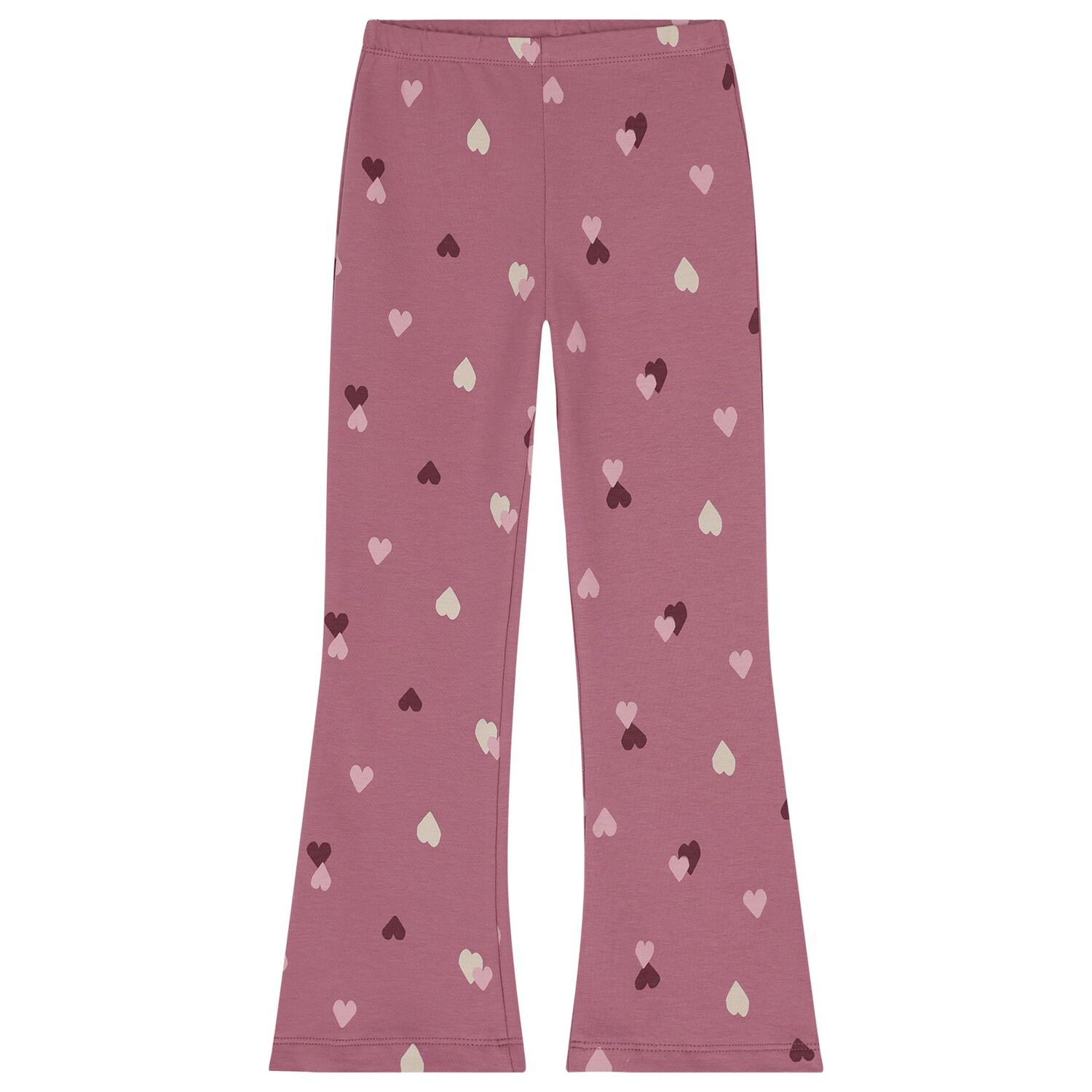 Girls Pink Teddy Bear Leggings Set, 2, hi-res