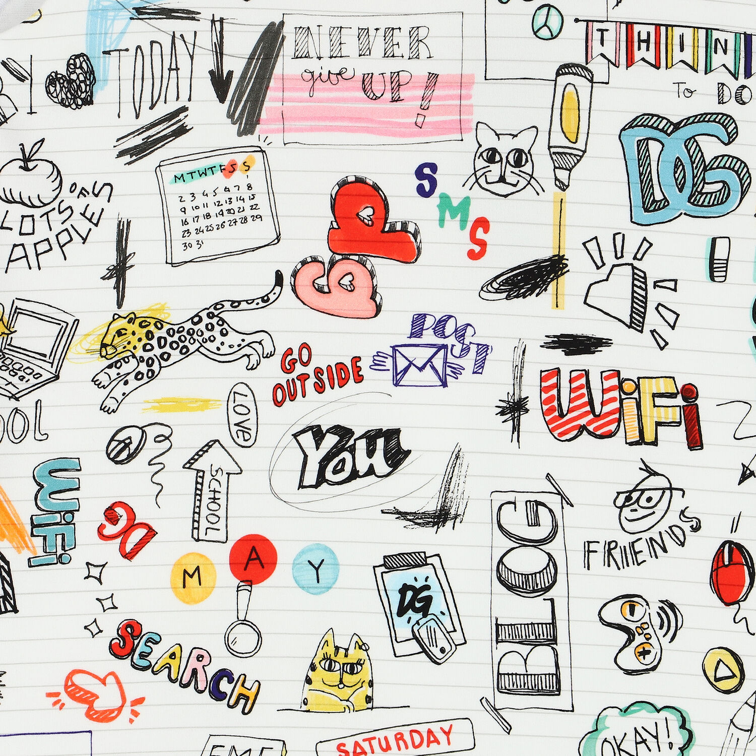 Girls White Smemo Sleeveless Dress, 1, hi-res