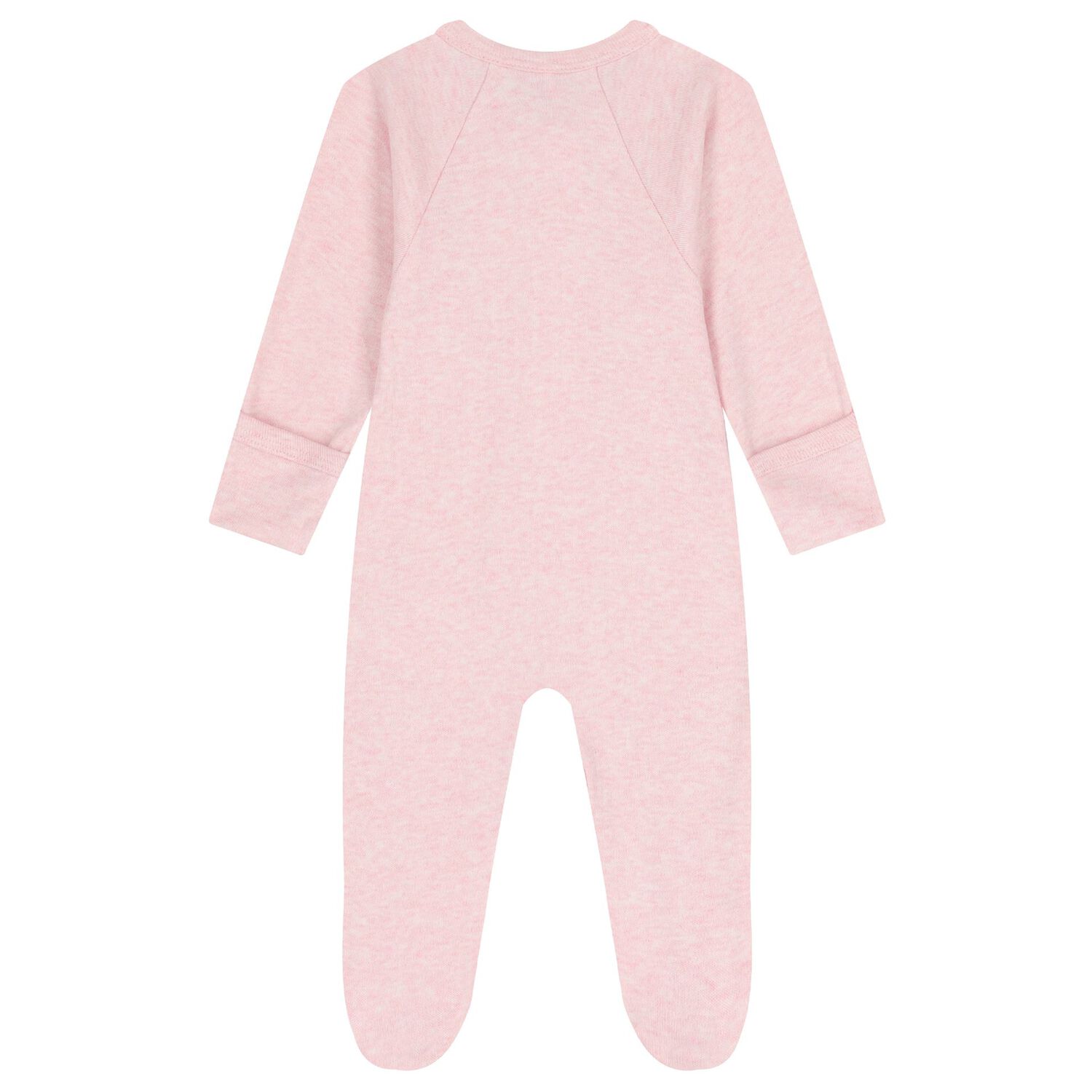 Baby Girls White & Pink Babygrows ( 4 Pack ), 2, hi-res image number null