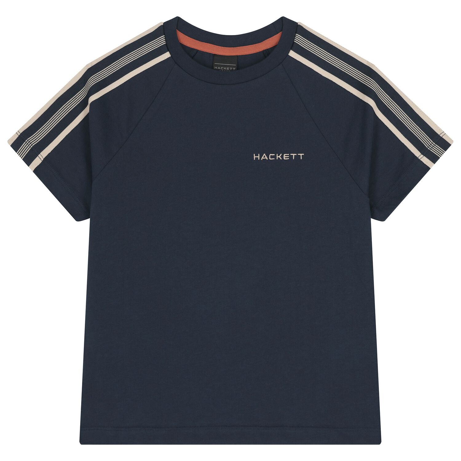Boys Navy Blue Logo T-Shirt, 1, hi-res