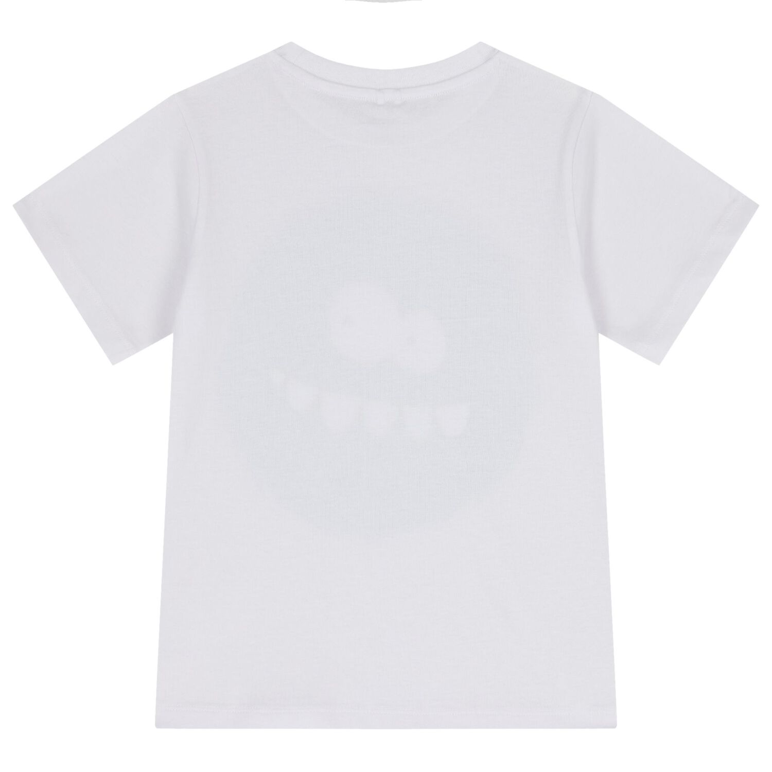 Boys White Logo T-Shirt, 1, hi-res