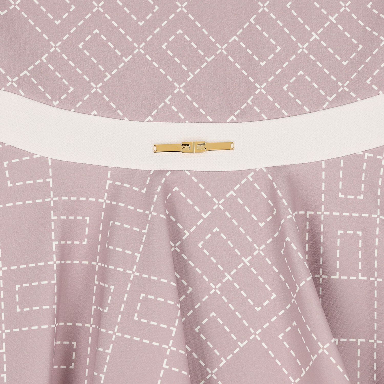 Girls Pink Logo Dress, 2, hi-res