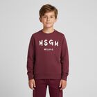 Burgundy Logo Joggers, 3, hi-res