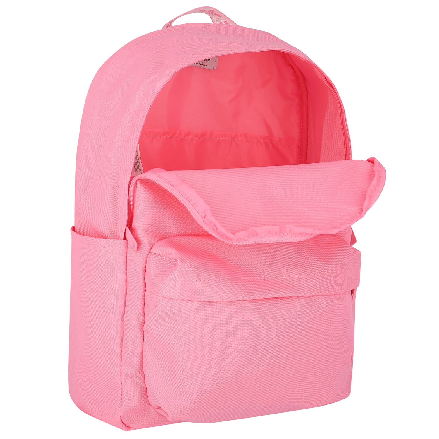 Girls Pink Logo Backpack, 1, hi-res
