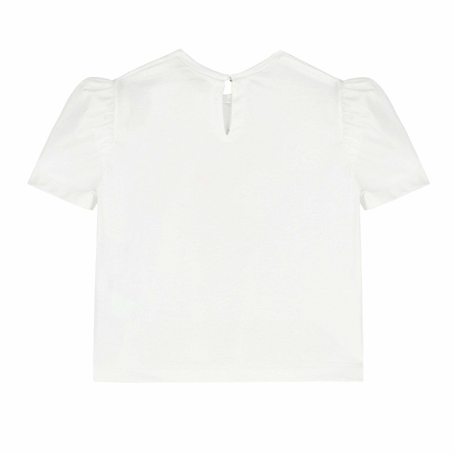 Girls Ivory, Pearl & Diamante Embellished Top, 1, hi-res image number null