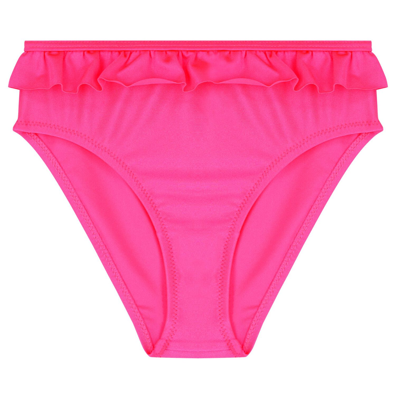 Girls Pink Frill Bikini, 1, hi-res image number null