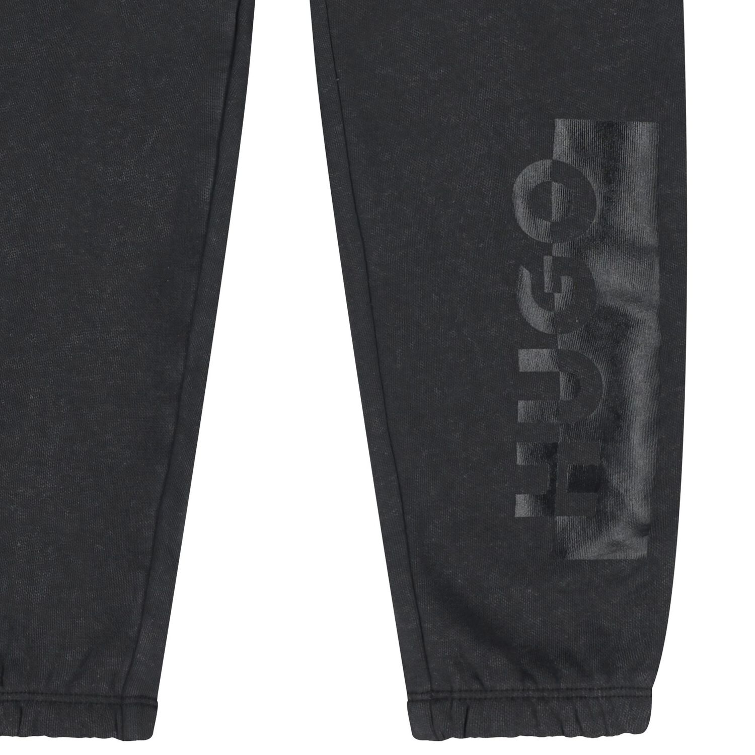 Boys Black Logo Joggers, 1, hi-res