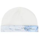 Baby Boys Ivory & Blue Geo Map Babygrow Gift Set, 1, hi-res