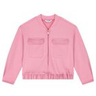 Girls Pink Tracksuit, 1, hi-res