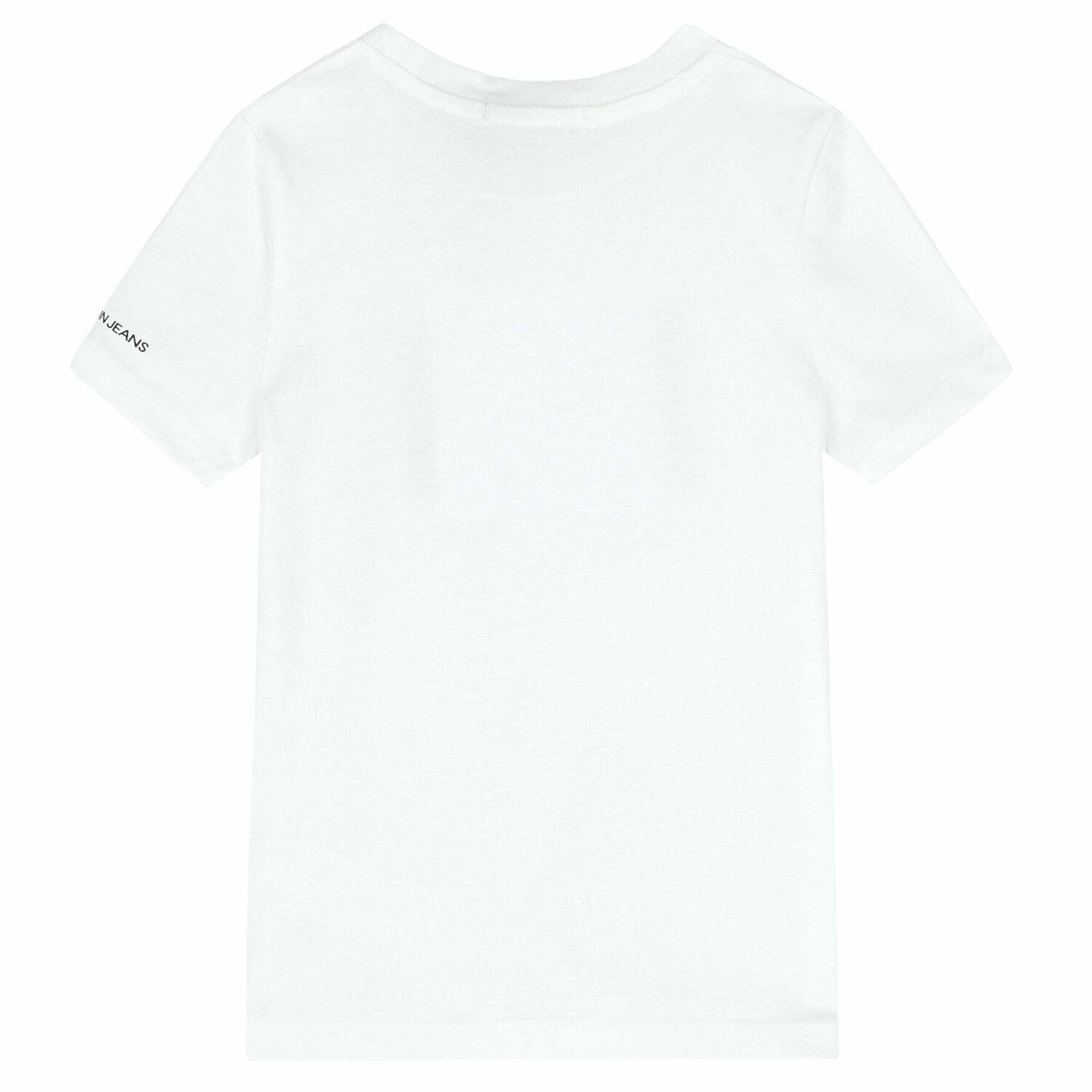 Boys White Logo T-Shirt, 2, hi-res