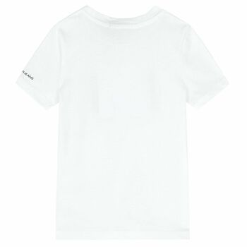 Boys White Logo T-Shirt