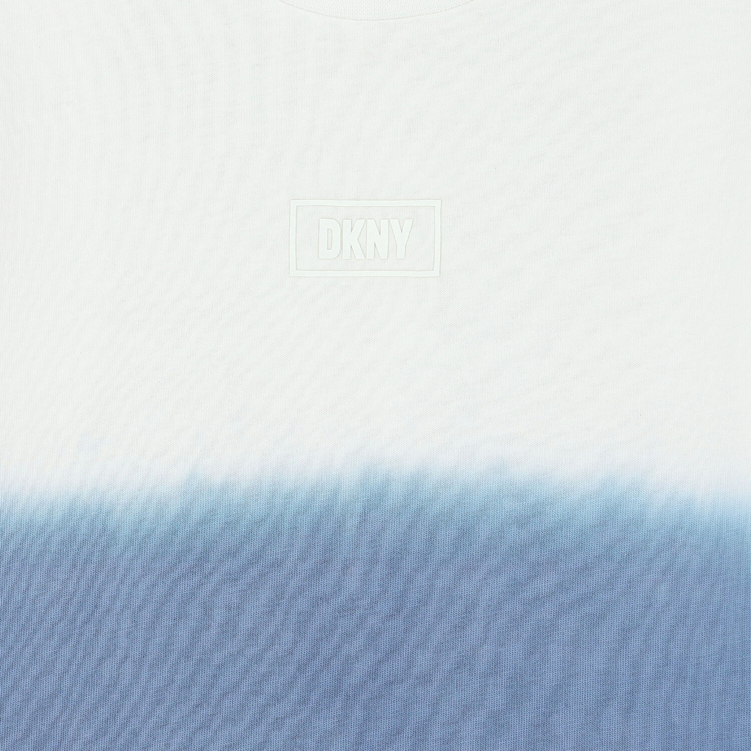 Boys White & Blue Dip-Dye T-Shirt, 1, hi-res