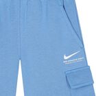 Boys Blue Logo Shorts, 2, hi-res