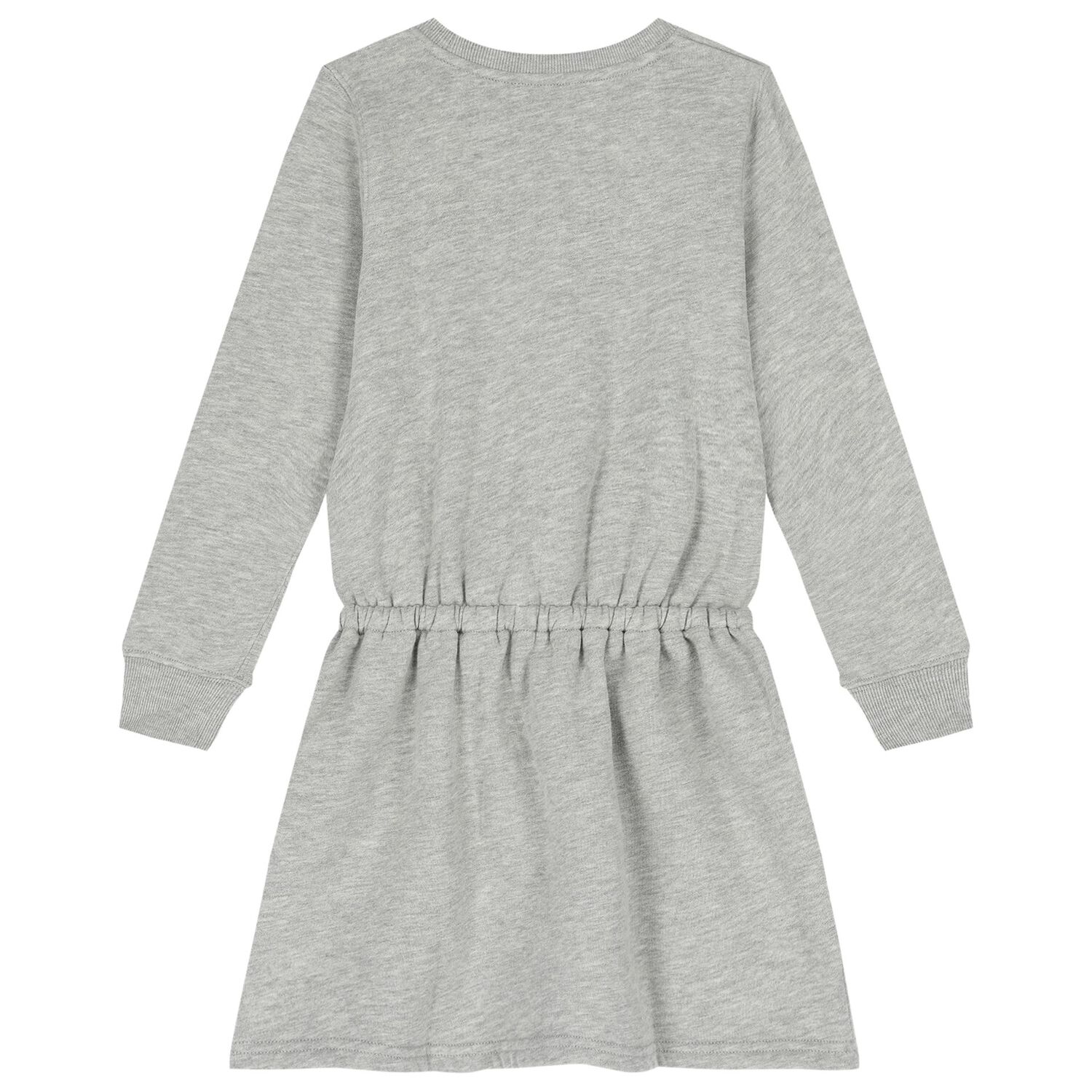 Girls Grey Polo Bear Dress, 1, hi-res image number null