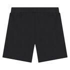 Younger Black Teddy Bear Shorts Set, 2, hi-res
