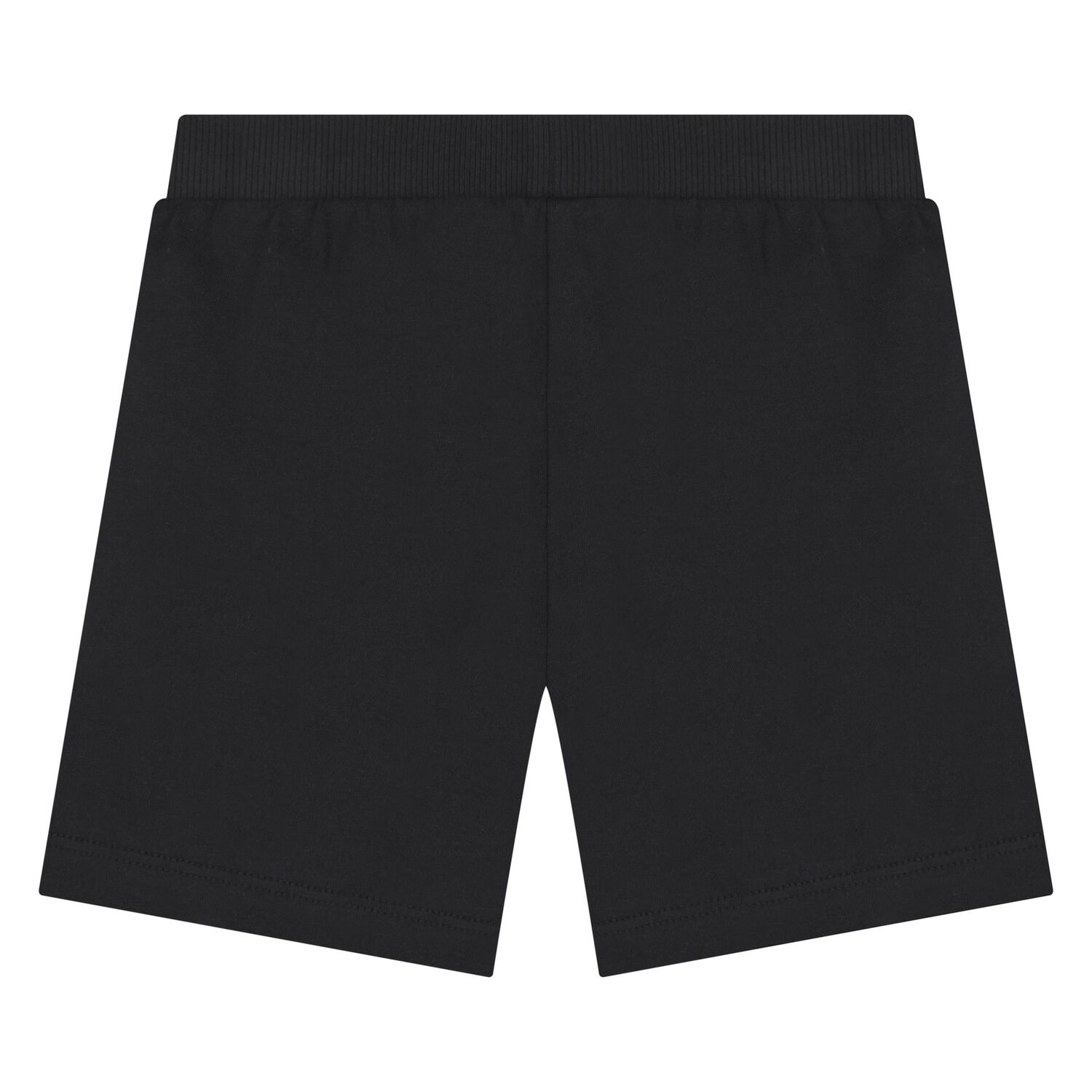Younger Black Teddy Bear Shorts Set, 2, hi-res