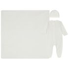 Ivory Smocked Babygrow Gift Set, 4, hi-res