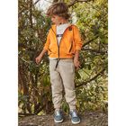Boys Orange & Beige Tracksuit Set, 1, hi-res