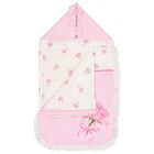 Baby Girls Pink & White Rose Nest, 1, hi-res