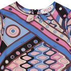 Younger Girls Pink & Blue Vivara Dress, 1, hi-res