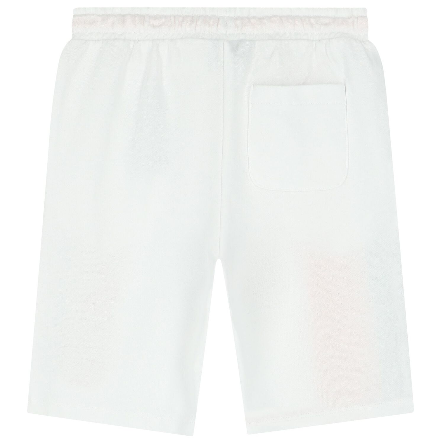 Boys White Logo Shorts, 1, hi-res