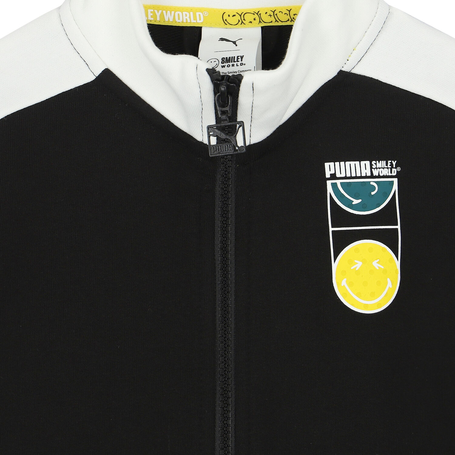 Black & White Logo Zip Up Top, 1, hi-res image number null