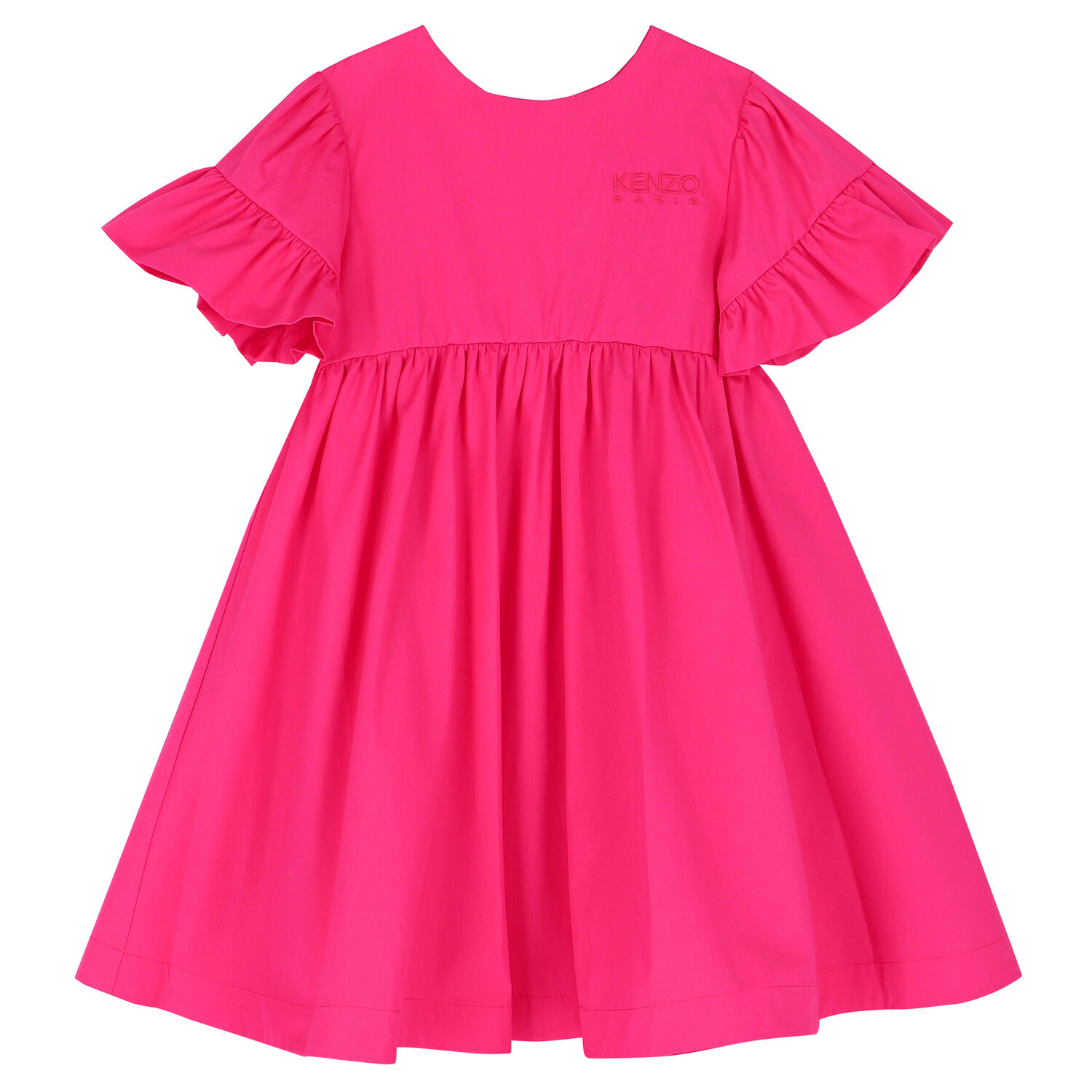 Girls Pink Logo Dress, 1, hi-res