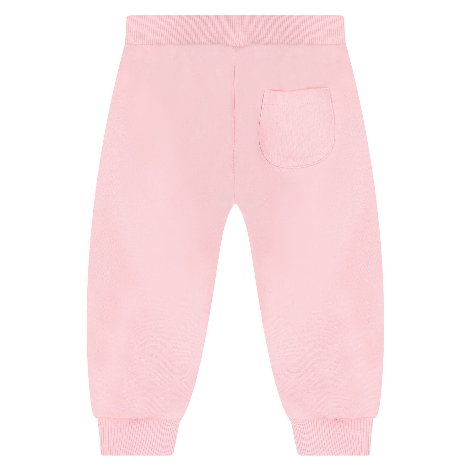 Younger Girls Pink Teddy Bear Logo Tracksuit, 3, hi-res