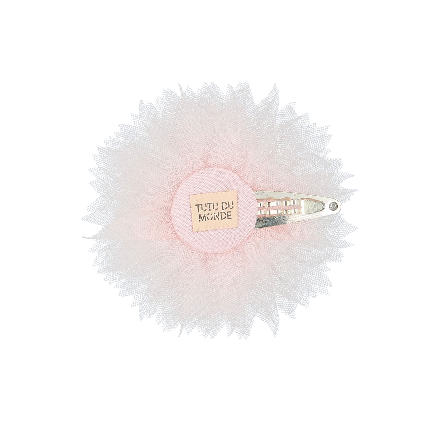 Girls Pink Flower Hairclip, 1, hi-res image number null