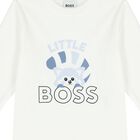 Baby Boys Blue Logo Tracksuit Set, 1, hi-res