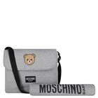 Grey Teddy Bear Baby Changing Bag, 6, hi-res