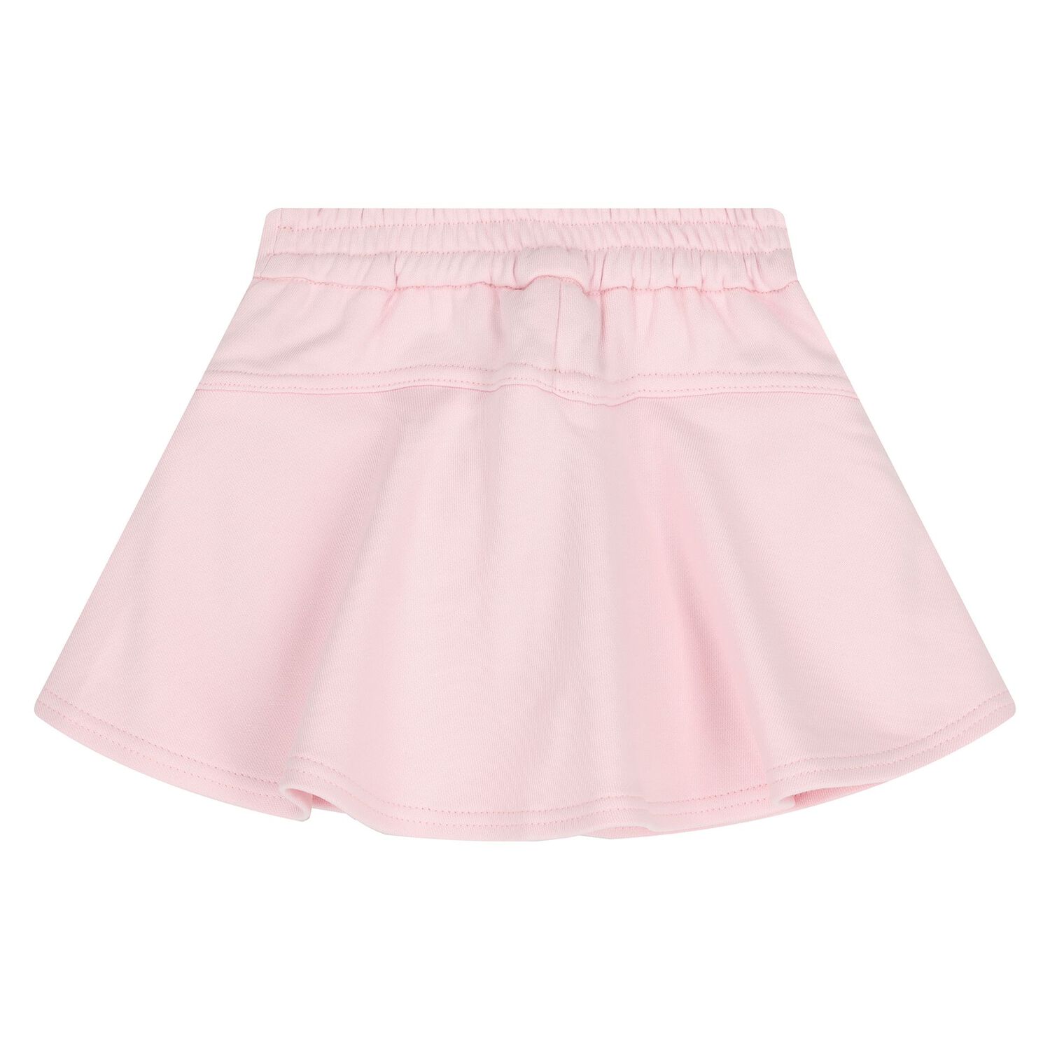 Younger Girls Pink Logo Shorts, 1, hi-res