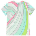 Girls Multi-Coloured Iride Pastel T-Shirt, 2, hi-res