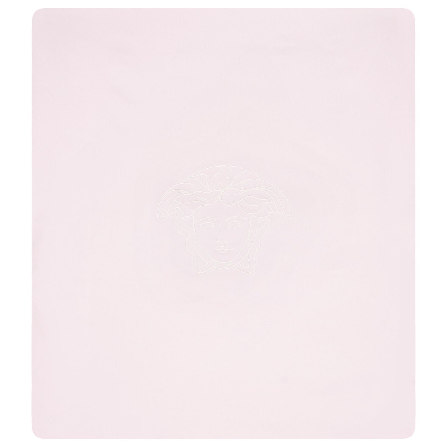 Baby Girls Pink Medusa Logo Blanket, 2, hi-res
