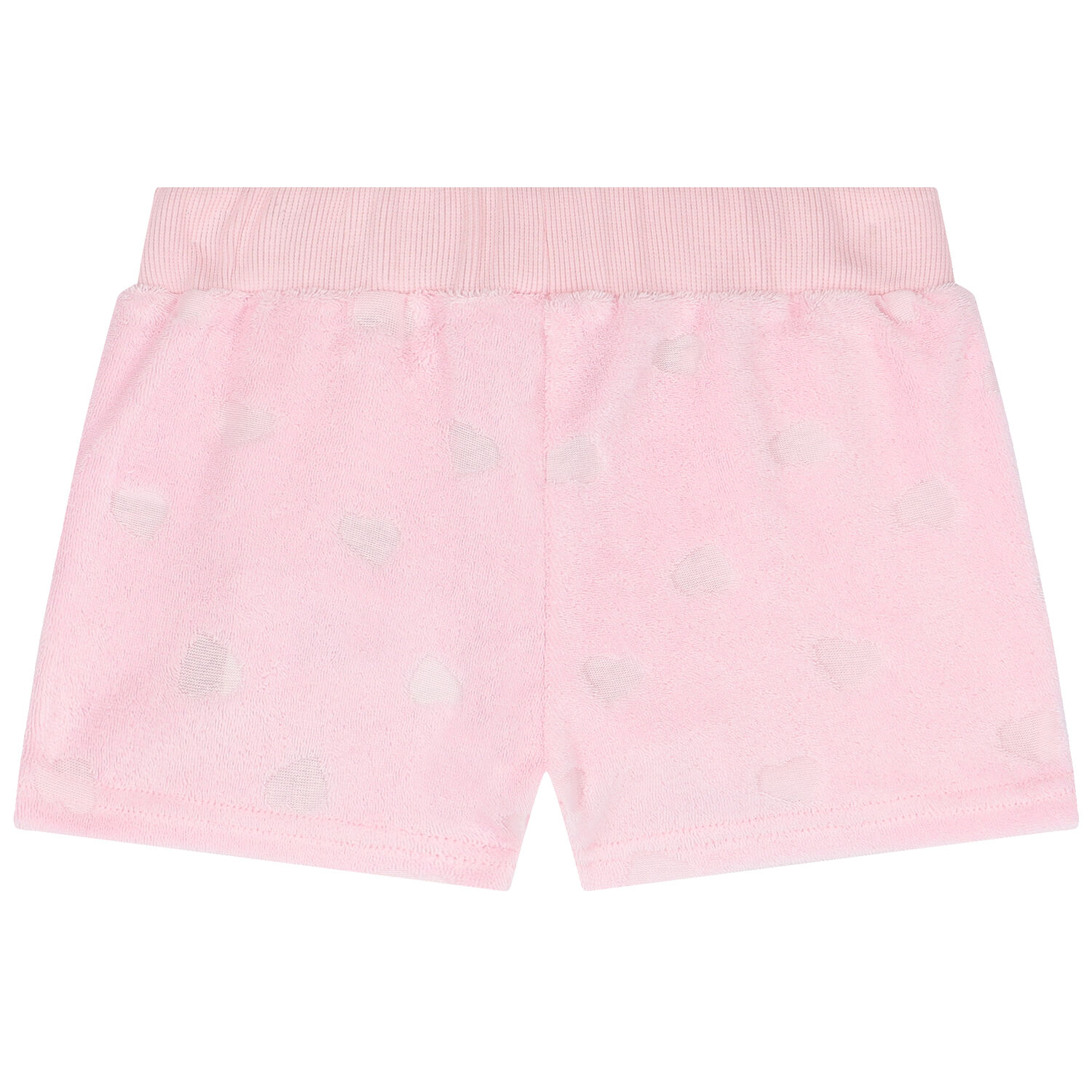 Girls Pink Bow Shorts, 1, hi-res