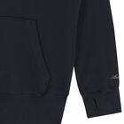 Girls Black Logo Hooded Top, 2, hi-res