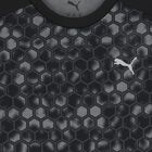 Boys Black Honeycomb Logo T-Shirt, 1, hi-res