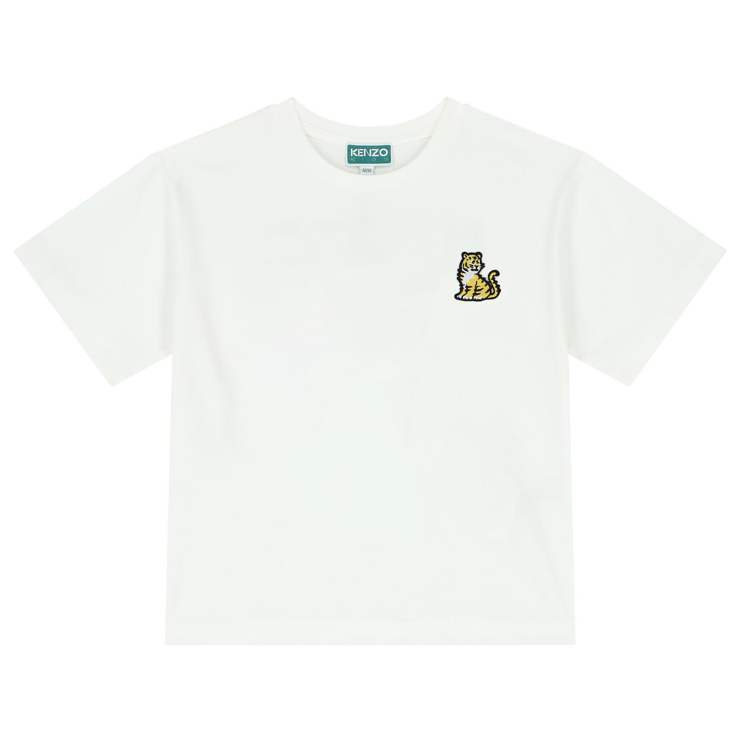 Ivory Tiger Logo T-Shirt, 1, hi-res