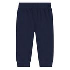 Younger Boys Blue & Navy Blue Logo Tracksuit, 1, hi-res