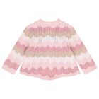 Baby Girls White & Pink Dungaree Gift Set, 1, hi-res