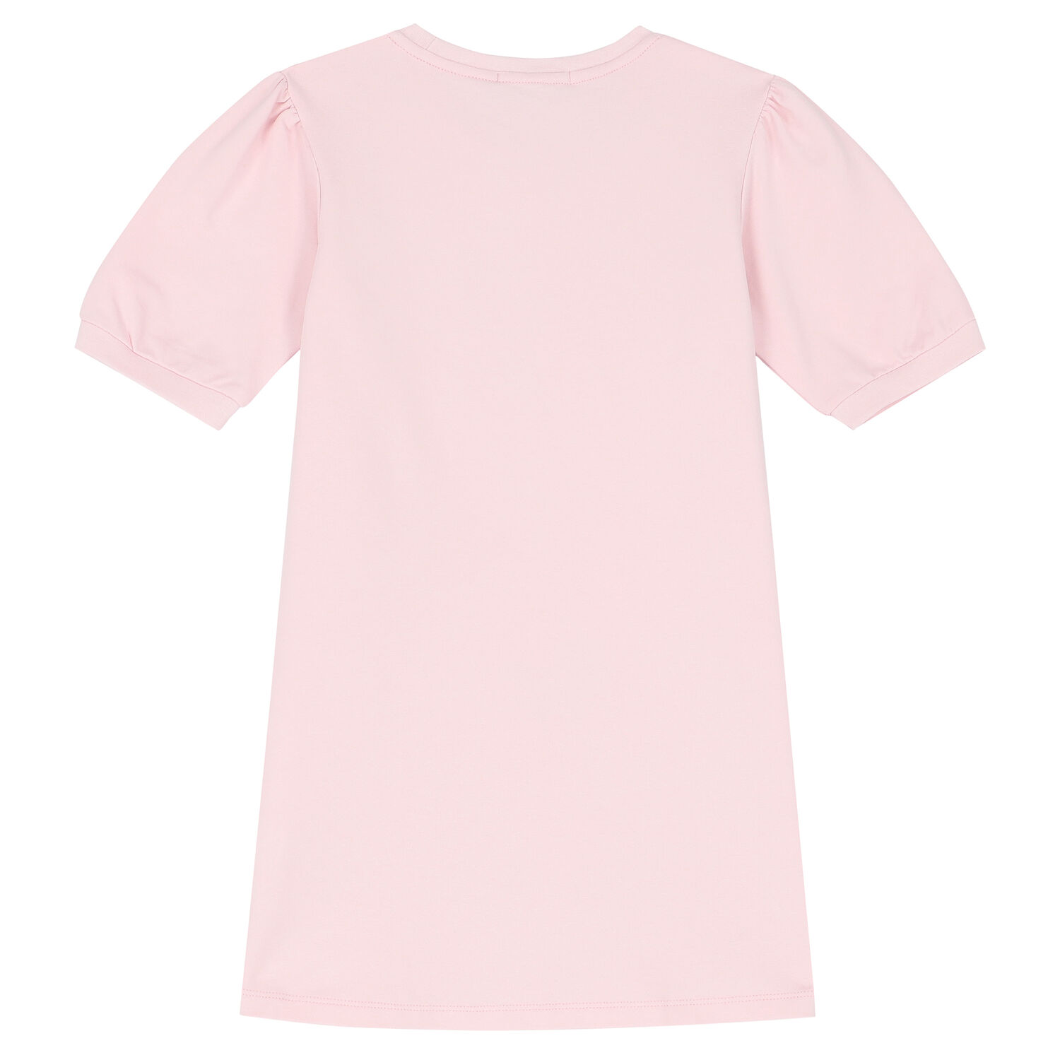 Girls Light Pink Logo Dress, 2, hi-res