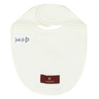 Ivory & Gold Logo Bib, 2, hi-res