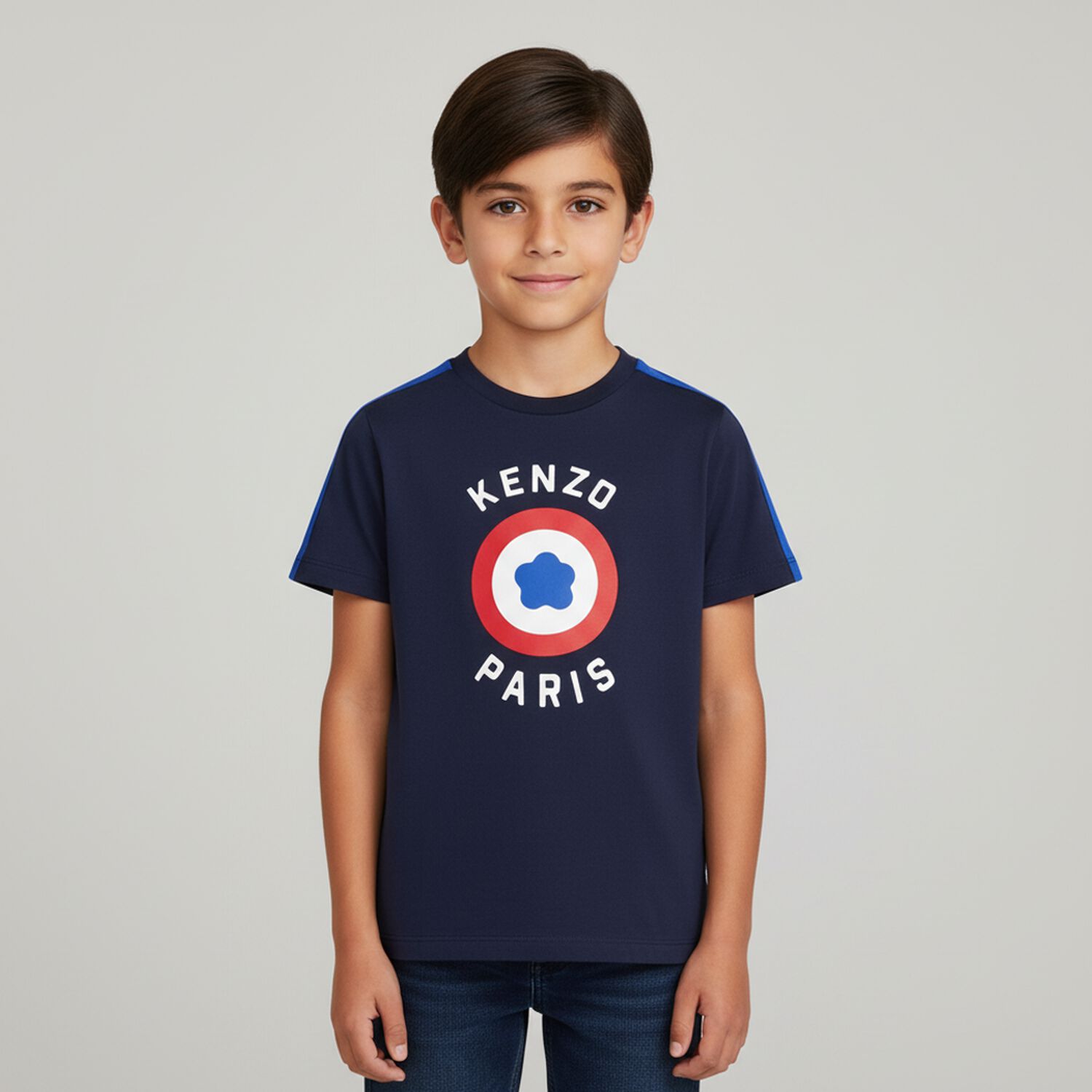 Navy Blue Target Logo T-Shirt, 2, hi-res