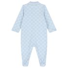 Baby Boys Blue GG Logo Babygrow Gift Set, 1, hi-res