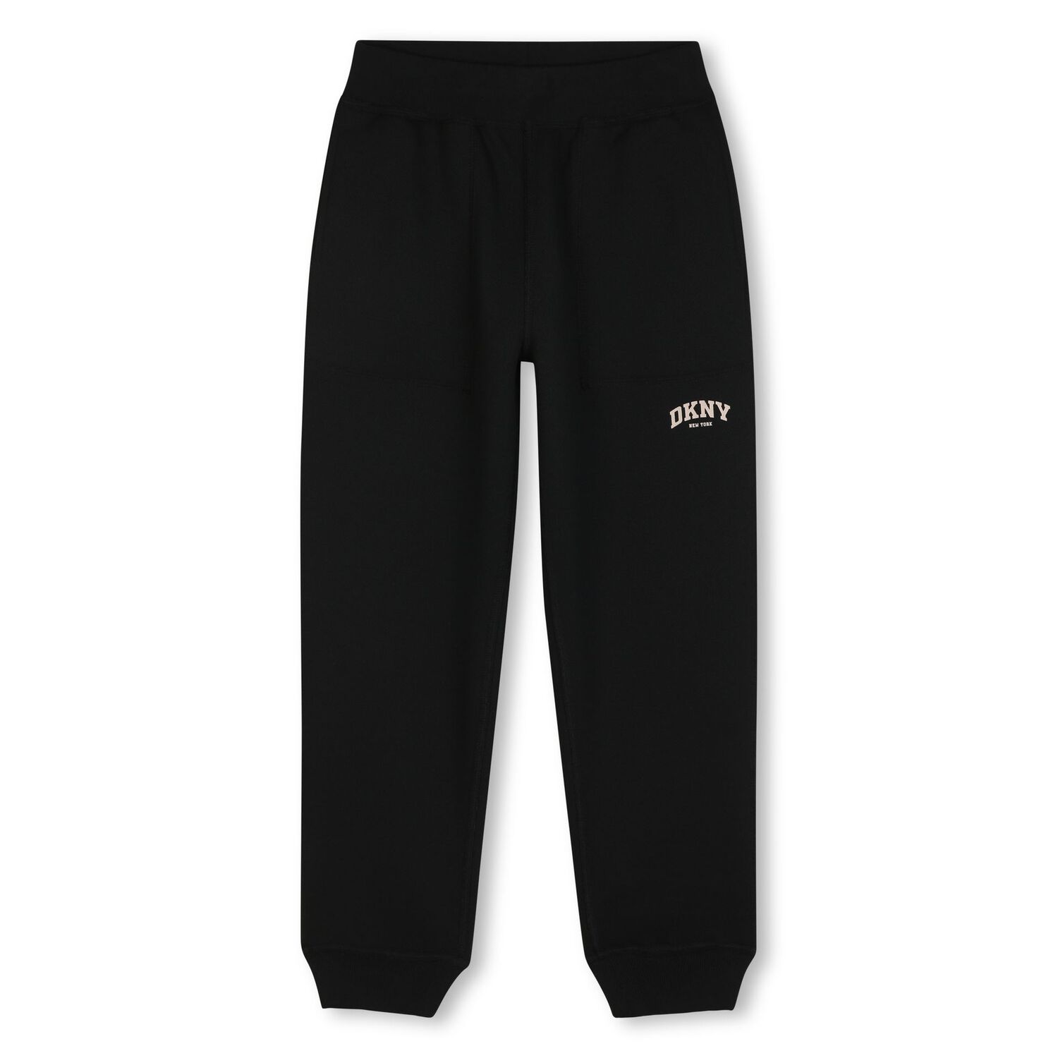 Boys Beige & Black Logo Reversible Joggers, 1, hi-res