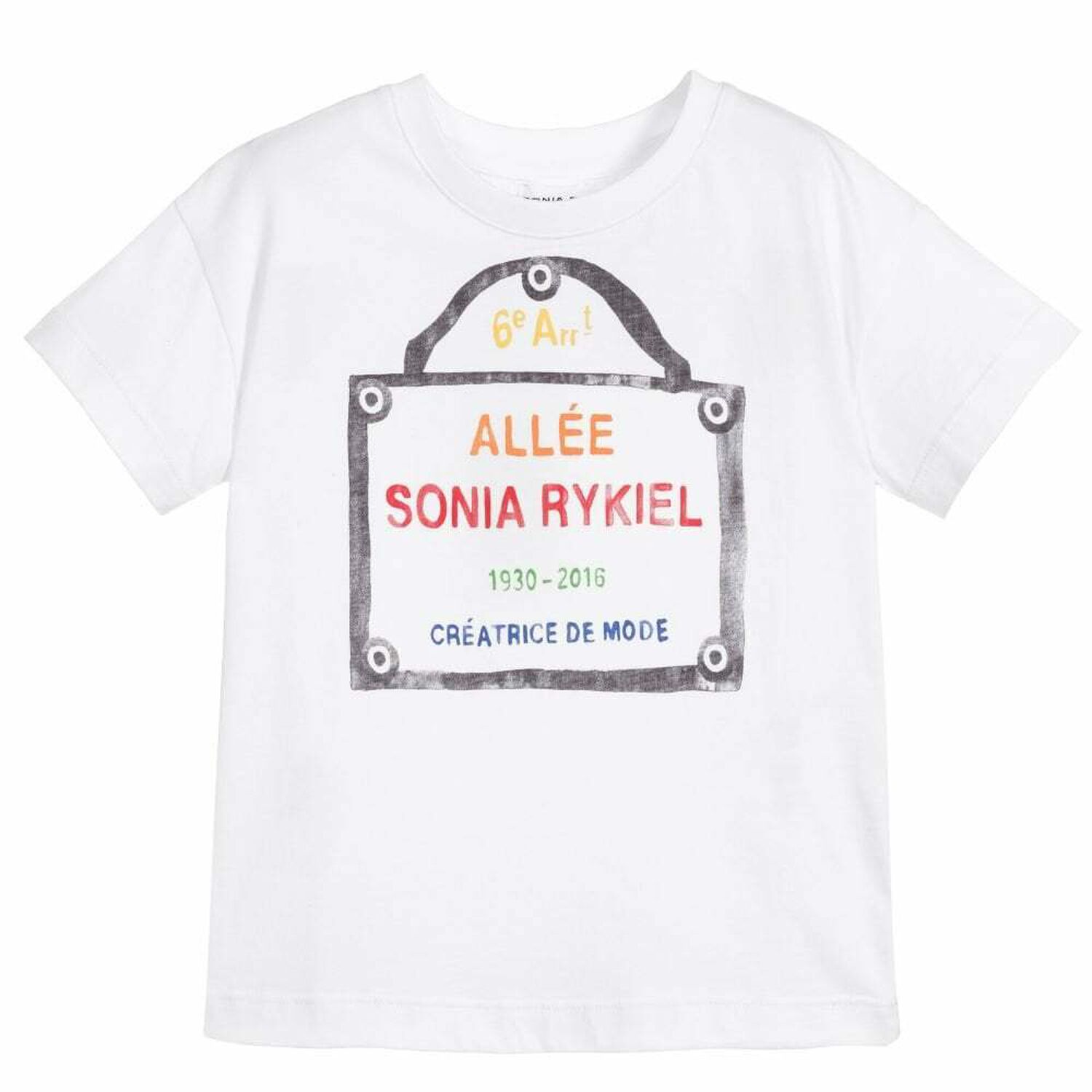 Girls White Etoile T-Shirt, 1, hi-res image number null