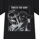 Boys Black Logo Star Wars T-Shirt, 1, hi-res